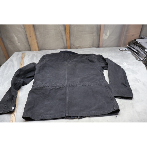 Carhartt Pike Jacket Mens Large Black Duck Canvas Rugged Utility Field Work VTG - Picture 11 of 16